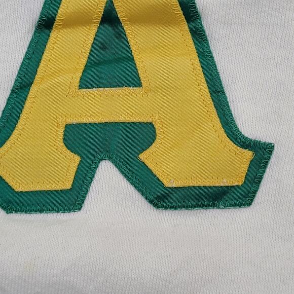 Vintage 80s Lambda-Chi-Alpha Cropped Sweatshirt S/M 19x23 - Picture 13 of 14